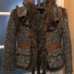 Mohair Hooded Sweater